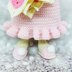 Crochet doll clothes, amigurumi doll clothes, Amigurumi doll outfit