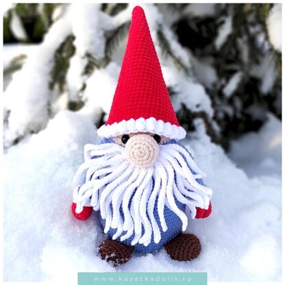 Treasure Keeper Gnomes Christmas Decorations Crochet