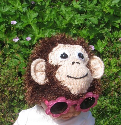 Baby Monkey Beanie Hat