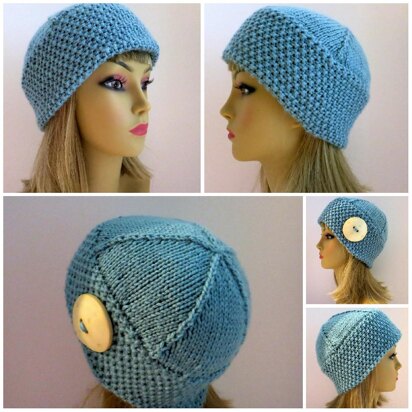 Oksana - Simple Elegance Extra Warm Hat - knitting pattern