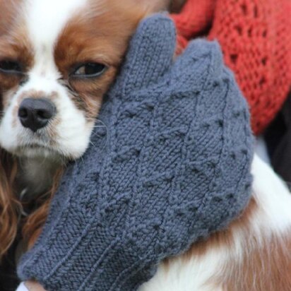 Gherkin Mittens - knitting pattern