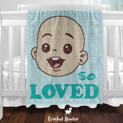 Single Crochet Baby Blanket Pattern