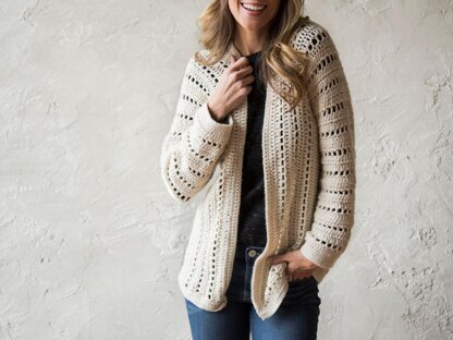 Sporty One-Piece Cardigan