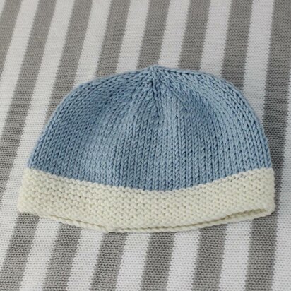 Baby 2 Colour Beanie Hat