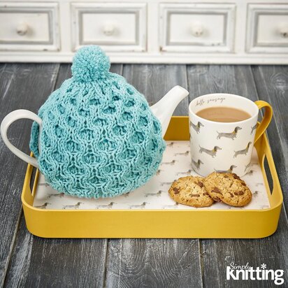 Cable Tea Cosy