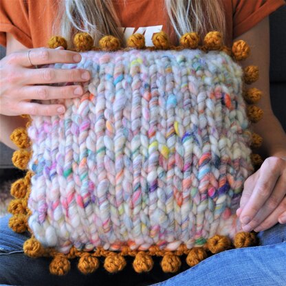 All About The Yarn Pillow