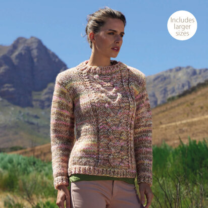 Sweater in Sirdar Tundra Super Chunky - 8075 - Downloadable PDF