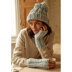 DMC Mindful Making The Rhythm Rib Hat & Mitts Knitting Kit - 22cm