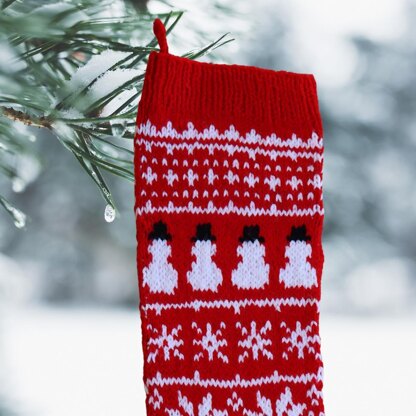 Snowman Stocking