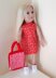 Red and White Bag for Doll