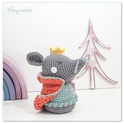 The Mouse King - The nutcracker story - crochet amigurumi