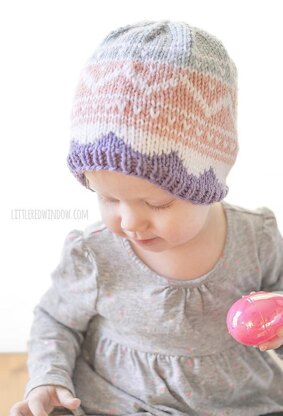 Fair Isle Easter Egg Hat