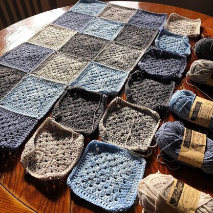 Mateo's Granny Square Blanket