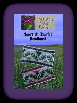 Scottish Thistles Headband