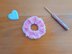 Crochet Pastel Velvet Scrunchie Pattern