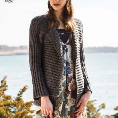 Jessamyn Cardigan in Berroco Ginkgo - 376-3 - Downloadable PDF