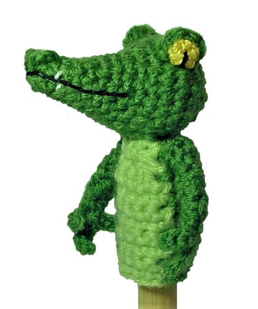 Crocodile cheap finger puppet