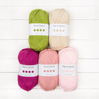 Paintbox Yarns Simply Aran 5 Ball Color Pack Designer Picks - Summer Garden by Kate Eastwood
