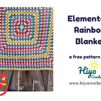 Elementary Rainbow Blanket