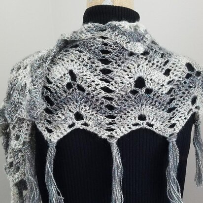 Ice and Snow Shawlette