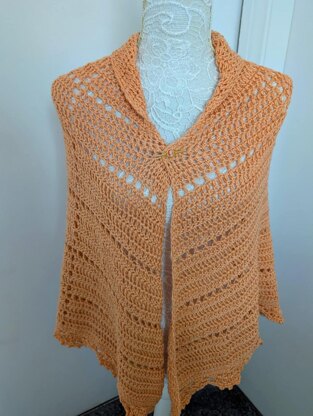 Crochet Vintage Beauty Shawl Pattern/Tutorial
