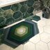 Jungle Hex Bathroom Collection