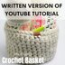 The Crochet Country Basket