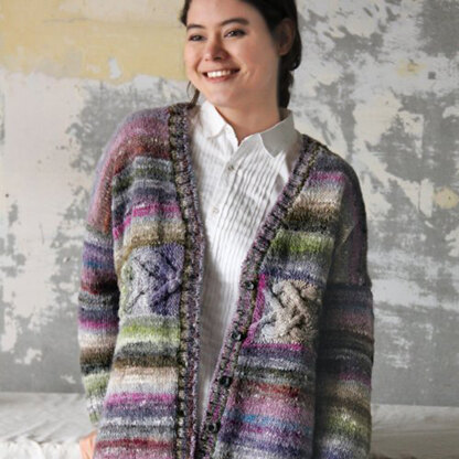 Noro 1529 Horizontal Cable Cardi PDF at WEBS | Yarn.com