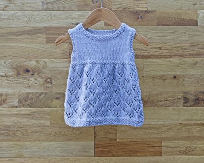 Lacy Triangles Pinafore Dress