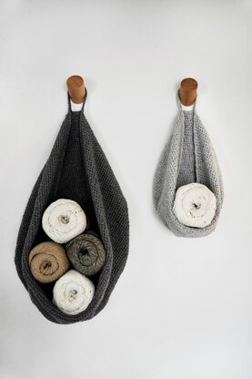 Slouchy Hanging Baskets