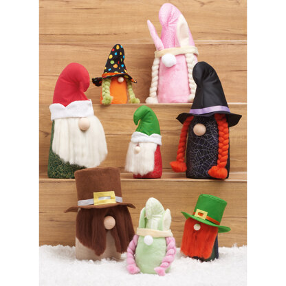 Simplicity Plush Gnomes in Two Sizes S9581 - Paper Pattern, Size One Size Only