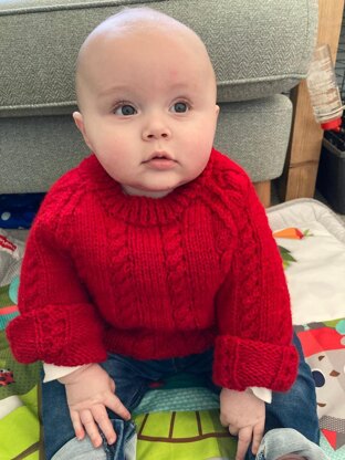 Jumper for great grandson Ash