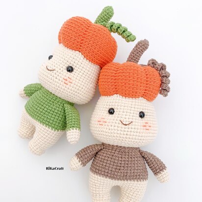 Amigurumi Pumpkin - crochet pdf