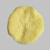 Lemon Beret for Doll