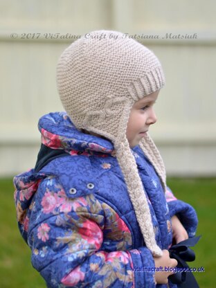 Hearts Queen Earflap Hat