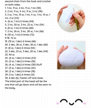 Hello Kitty Crochet pattern