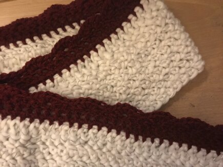 Christmas infinity scarf #3