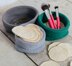 Make-up pads and pots