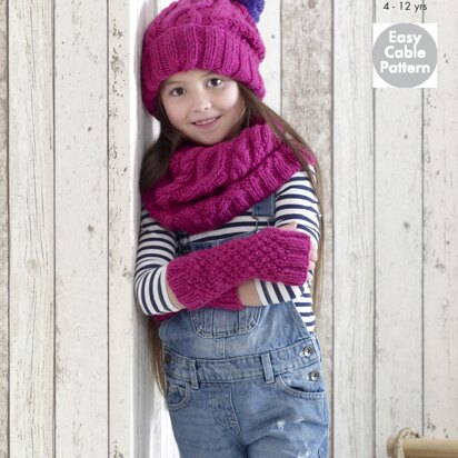 Mitts, Snoods & Hats in King Cole Comfort Chunky - 5167 - Downloadable PDF