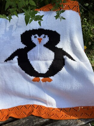 Penguin Baby Blanket