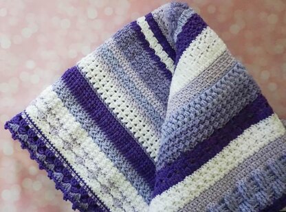 Spring Cheer Blanket Crochet Pattern - Adventures in Crafting