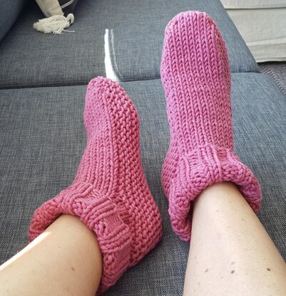 Spencer - chunky slipper socks