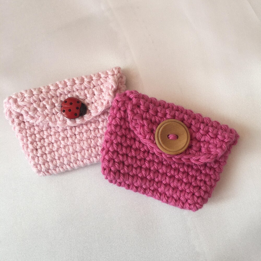 Sunflower Coin purse!! : r/crochet