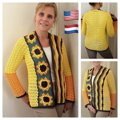 SUNFLOWER POWER CARDIGAN