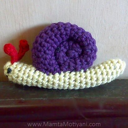 Crochet Snail Pattern Unique Amigurumi Toy