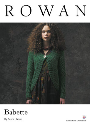 Babette Cardigan in Rowan Cocoon