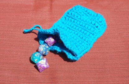 Drawstring DIce Pouch