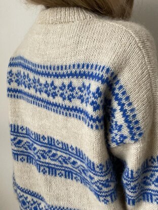 Porcel Sweater Knitting Pattern