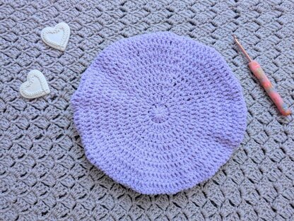 Crochet Vintage French Beret Pattern/Tutorial