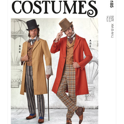McCall's Men's Costume M8185 - Sewing Pattern